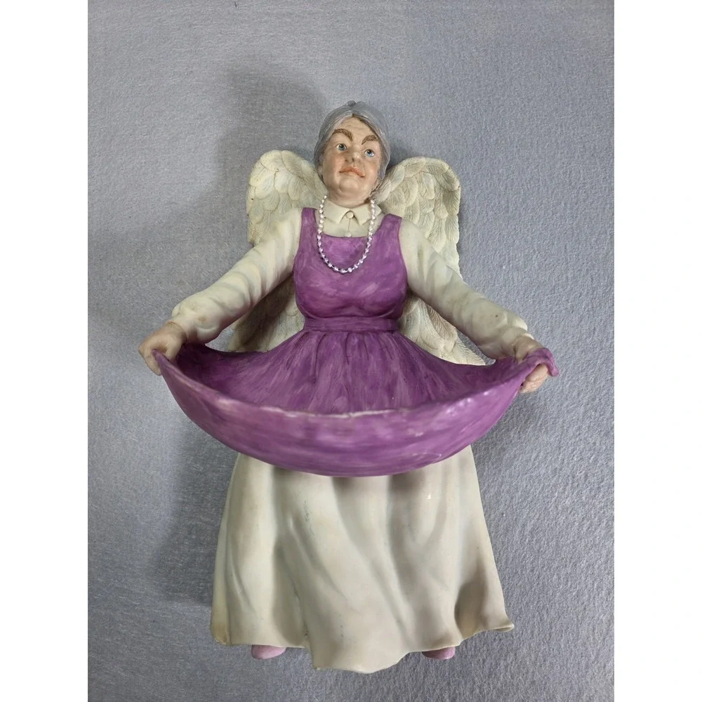 Ms Tweetie Bird Feeder heaven's retired angels figures by tom rubel